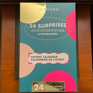 New 2025 Holiday Sephora Christmas 24 Surprises Advent Calendar In Box